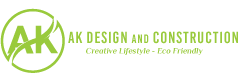 AK Design and Construction Logo